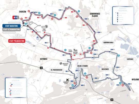 16. Silesia Marathon - utrudnienia w ruchu