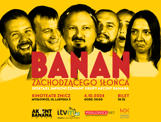 Akcent Banana z kolejnym spektaklem improwizowanym