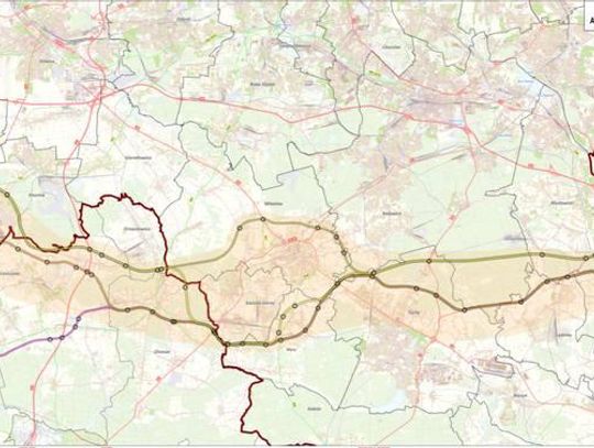 Autostradą  z Mysłowic do Gliwic