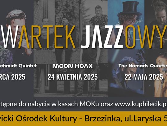 Czwartki Jazzowe w MOK Brzezinka – powrót do muzycznych korzeni!