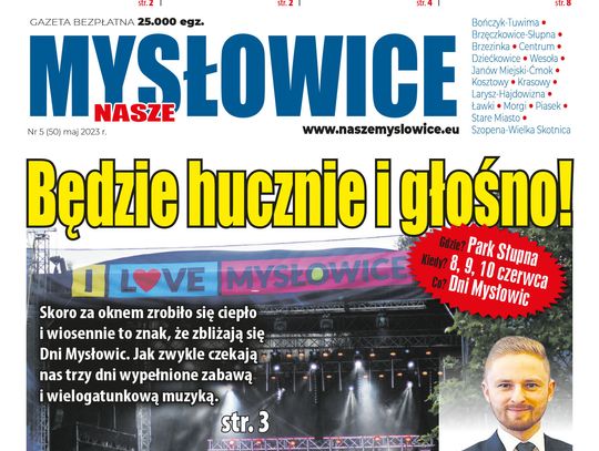 E-wydanie "Nasze Mysłowice" - maj 2023