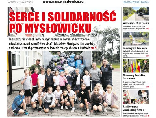E-wydanie "Nasze Mysłowice" - wrzesień 2025