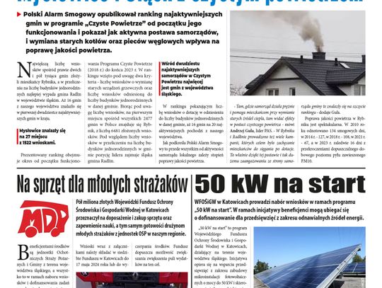 E-wydanie "Zielone Mysłowice" - kwiecień 2024 str. 1