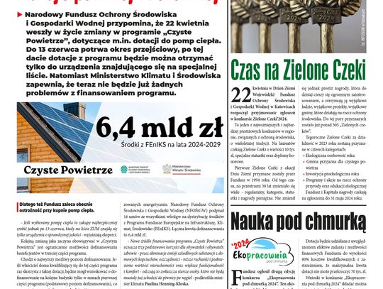 E-wydanie "Zielone Mysłowice" - kwiecień 2024 str. 2