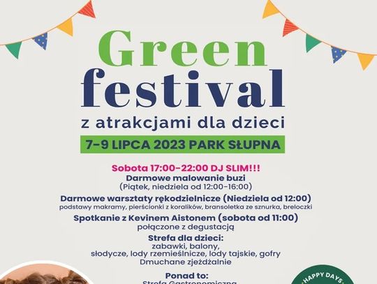 Green Festiwal w Parku Słupna