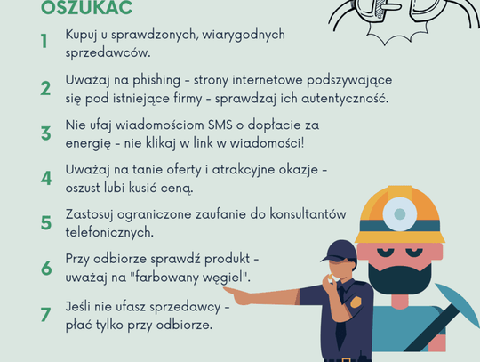 Jak nie dać się oszukać metodą „na węgiel”