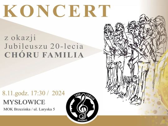 Jubileuszowy koncert Chóru Familia