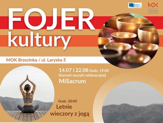 Letnie wieczory z jogą i muzyką relaksacyjną
