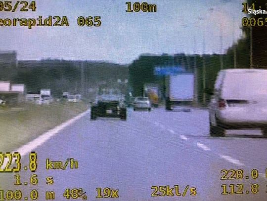 Mysłowiczanin pędził porshe 223 km/h. Odmówił przyjęcia mandatu