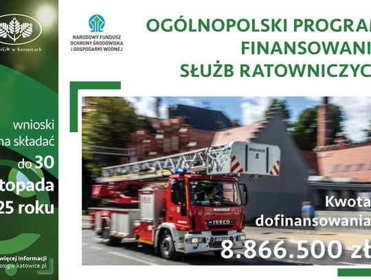 Na sprzęt dla druhów z OSP