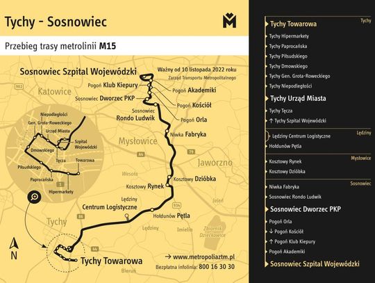 Nowa linia autobusowa połączy Kosztowy z Sosnowcem i Tychami