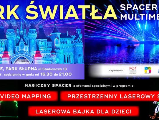 Park Światła // Spacer Multimedialny