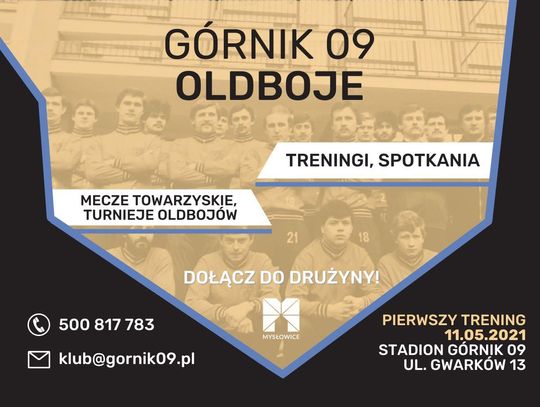 Poszukiwani oldboje Górnika 09 Mysłowice