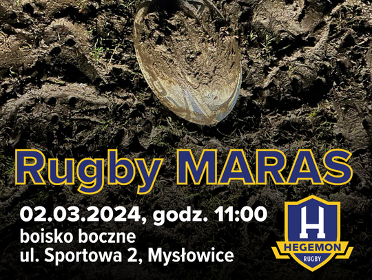 Rugby Maras 2024: Ostatni test Hegemona Mysłowice przed powrotem ligi