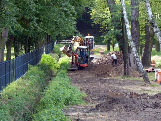 Ruszyły prace melioracyjne na Promenadzie