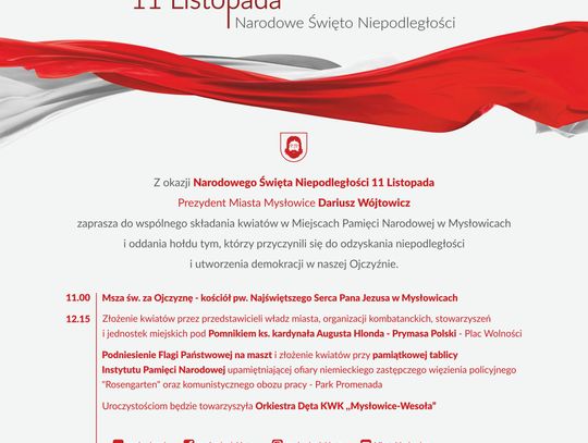 Święto Niepodległości w Mysłowicach