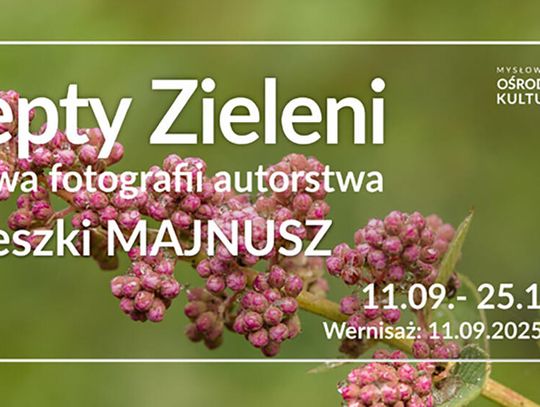 „Szepty zieleni” – wystawa fotografii Agnieszki Majnusz w Galerii Małej