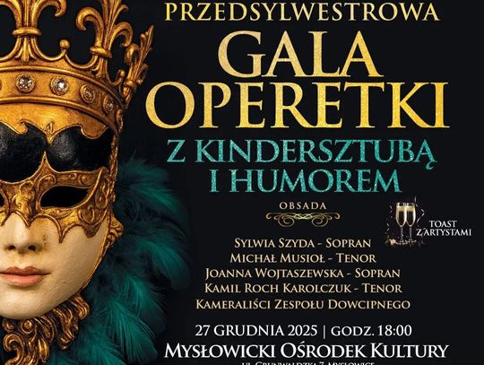 Wielka gala operetkowa w Mysłowicach!