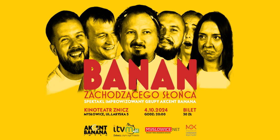 Akcent Banana z kolejnym spektaklem improwizowanym