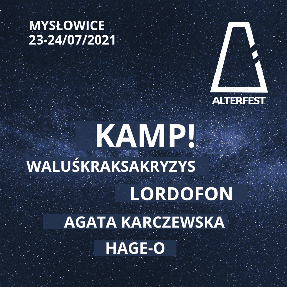 ALTERFEST OGŁASZA PIERWSZYCH ARTYSTÓW