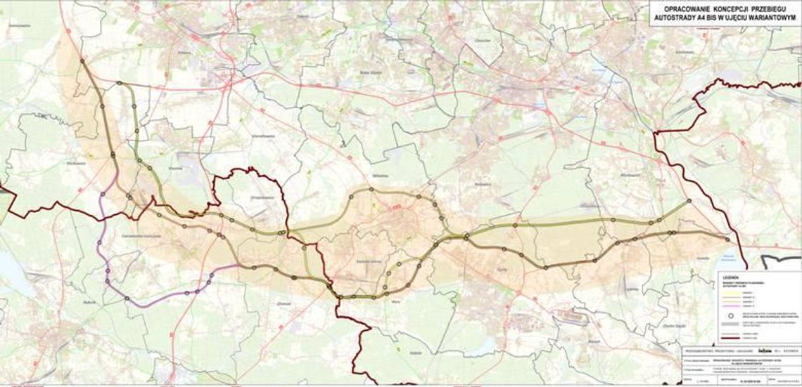 Autostradą  z Mysłowic do Gliwic