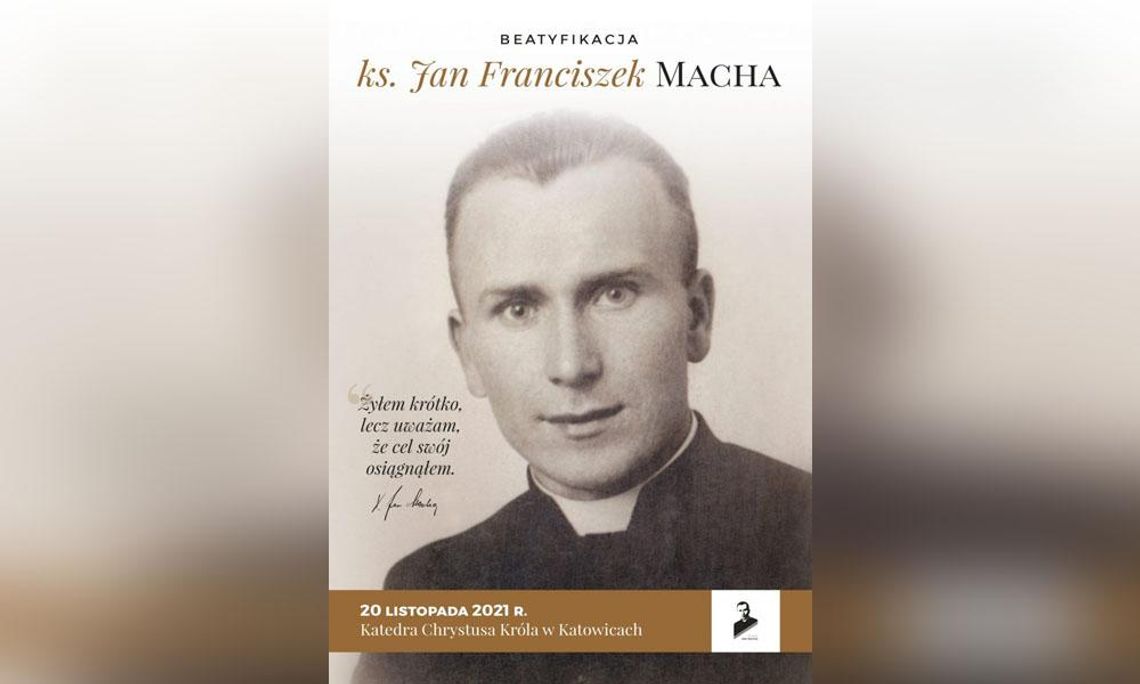 Beatyfikacja Sługi Bożego ks. Jana Machy
