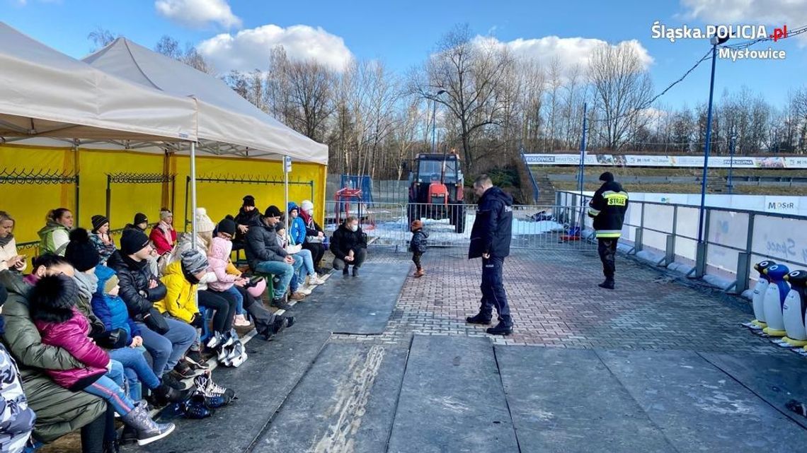 Bezpieczne ferie z policją i strażą pożarną