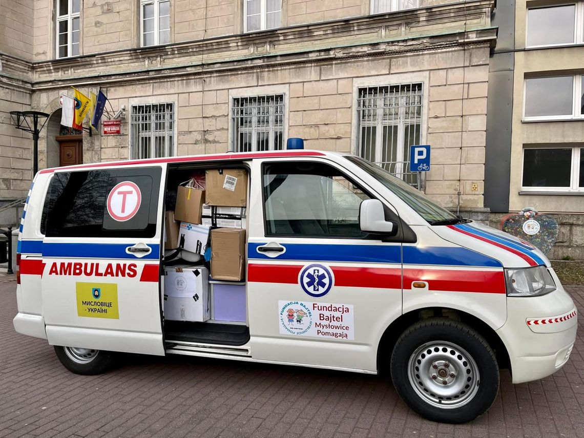 Drugi ambulans od Mysłowic dla Ukrainy!