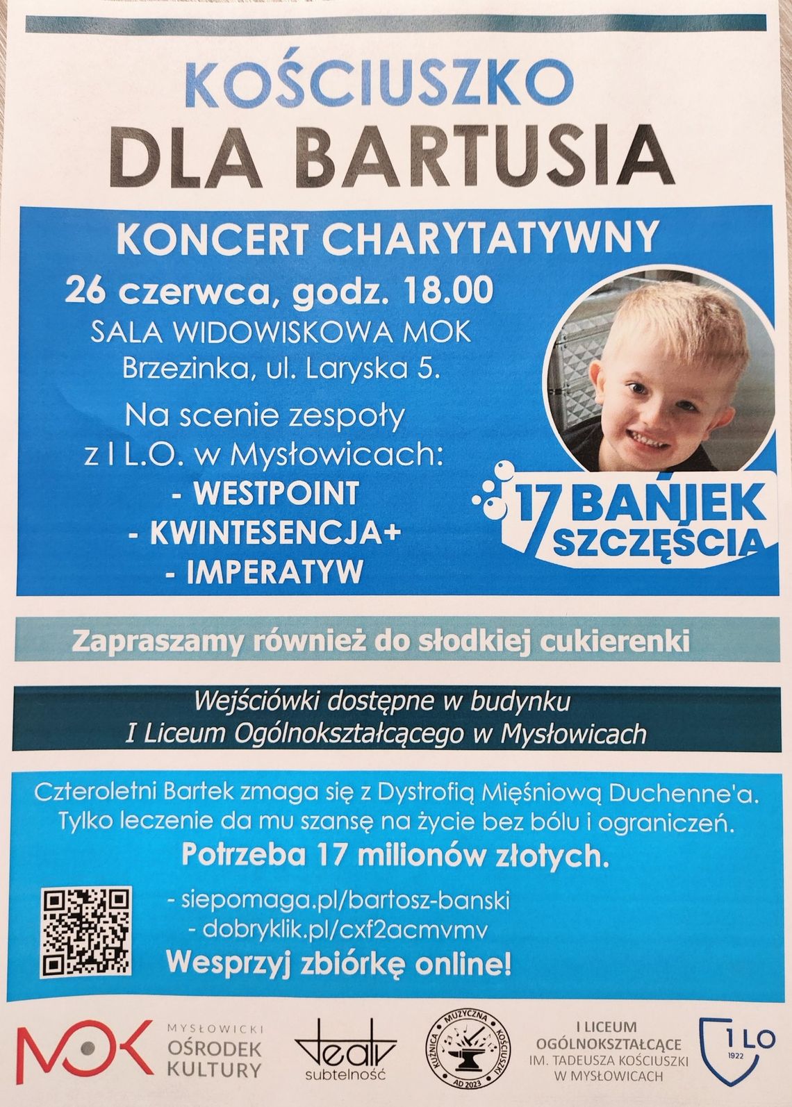 „Kościuszko” dla Bartusia