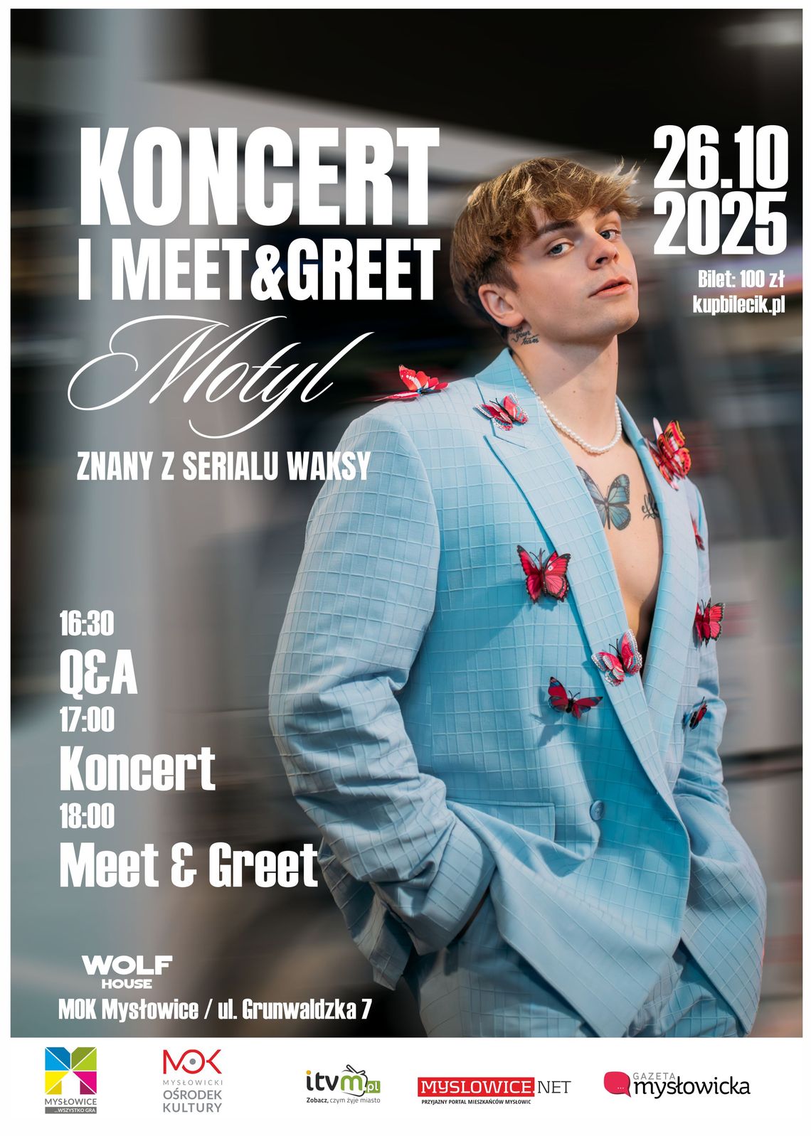 Motyl w Mysłowicach – pierwszy koncert solowej trasy