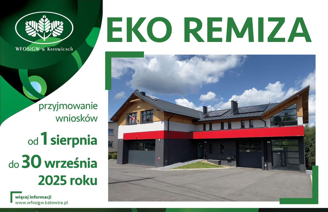 Na termomodernizację remiz!