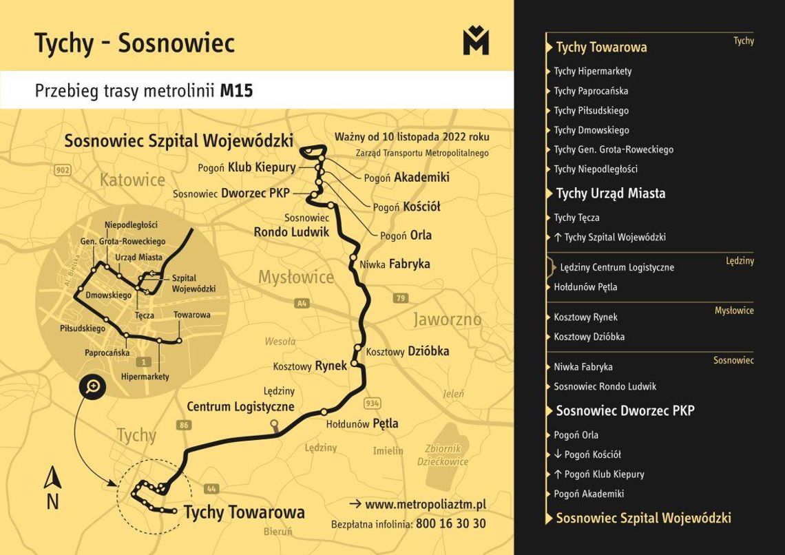 Nowa linia autobusowa połączy Kosztowy z Sosnowcem i Tychami