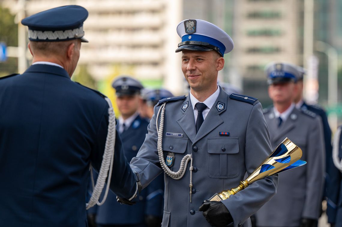 Policjant z Mysłowic najlepszy w Polsce