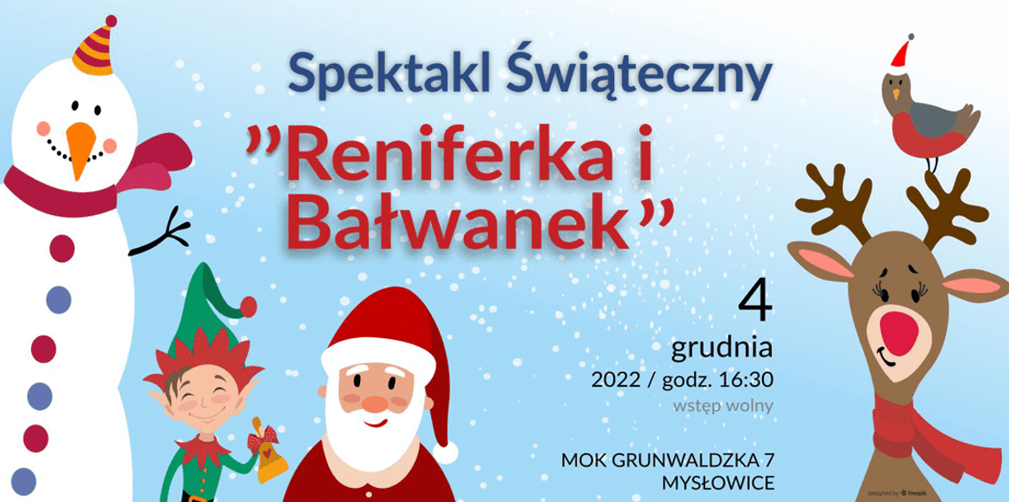 Reniferka i Bałwanek w MOK