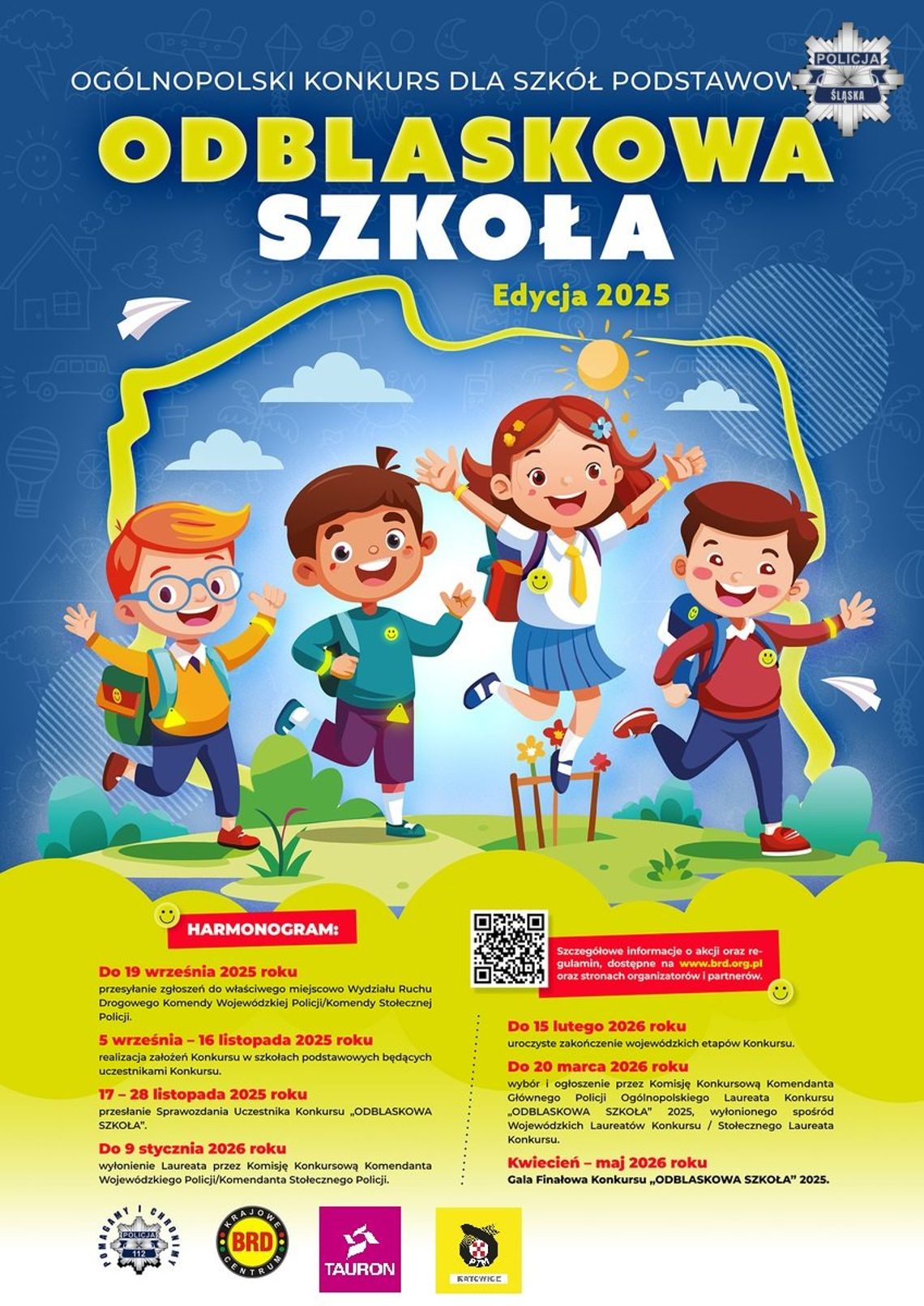 Ruszyła III edycja konkursu Odblaskowa Szkoła