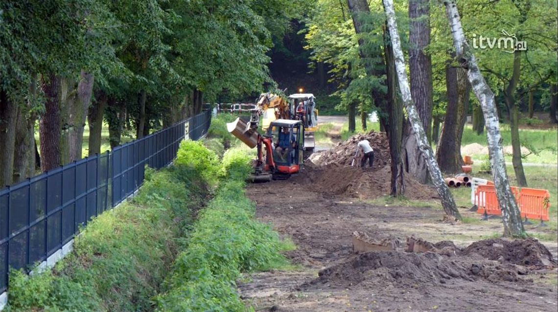 Ruszyły prace melioracyjne na Promenadzie