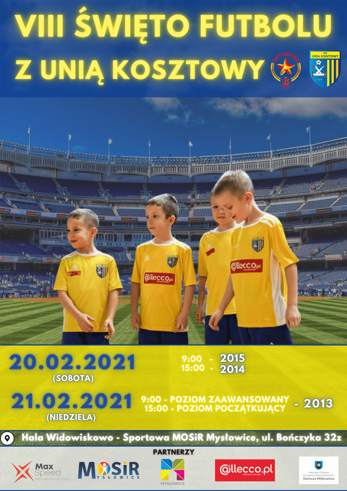 Święto futbolu z Unią Kosztowy