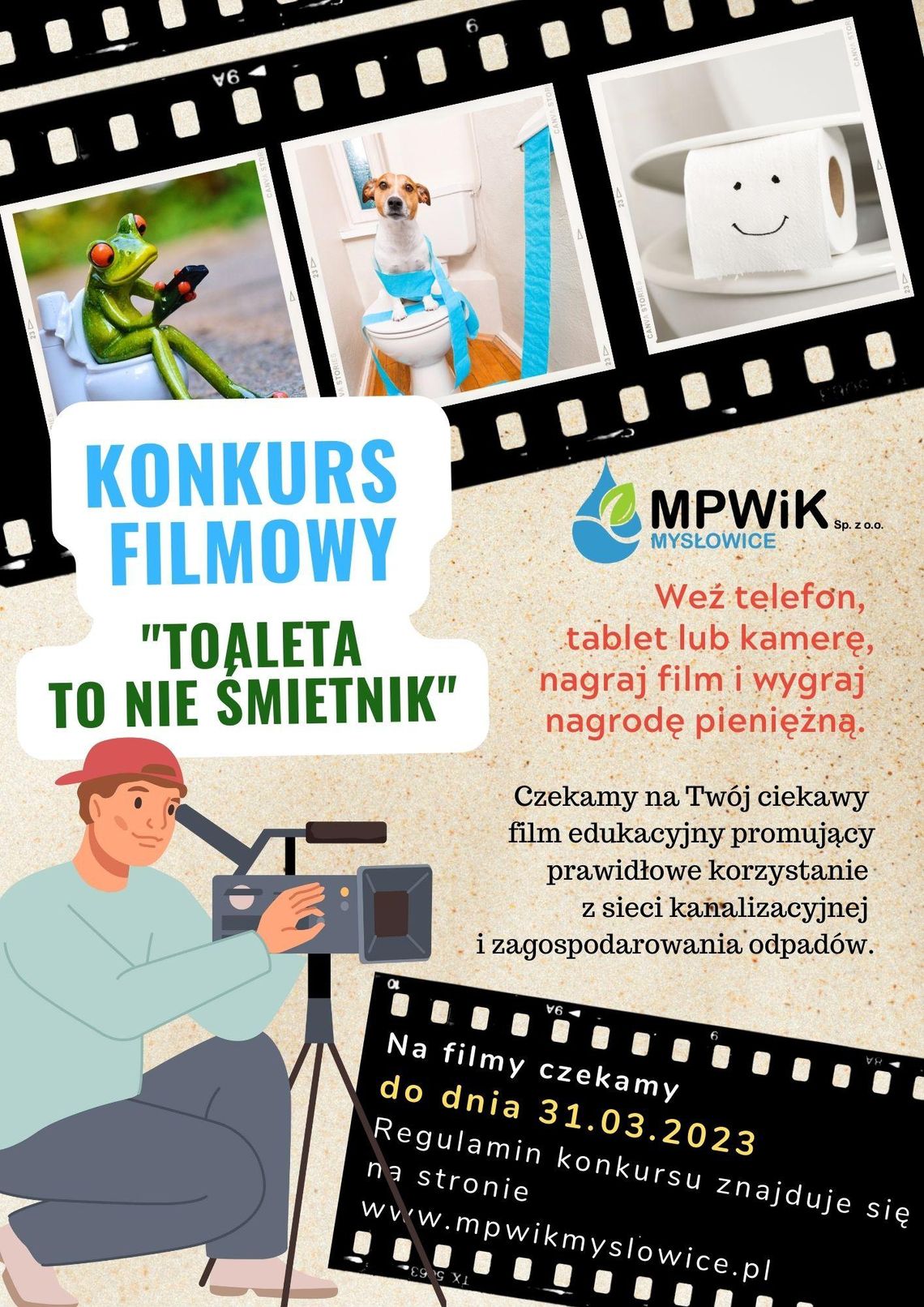 Toaleta to nie śmietnik