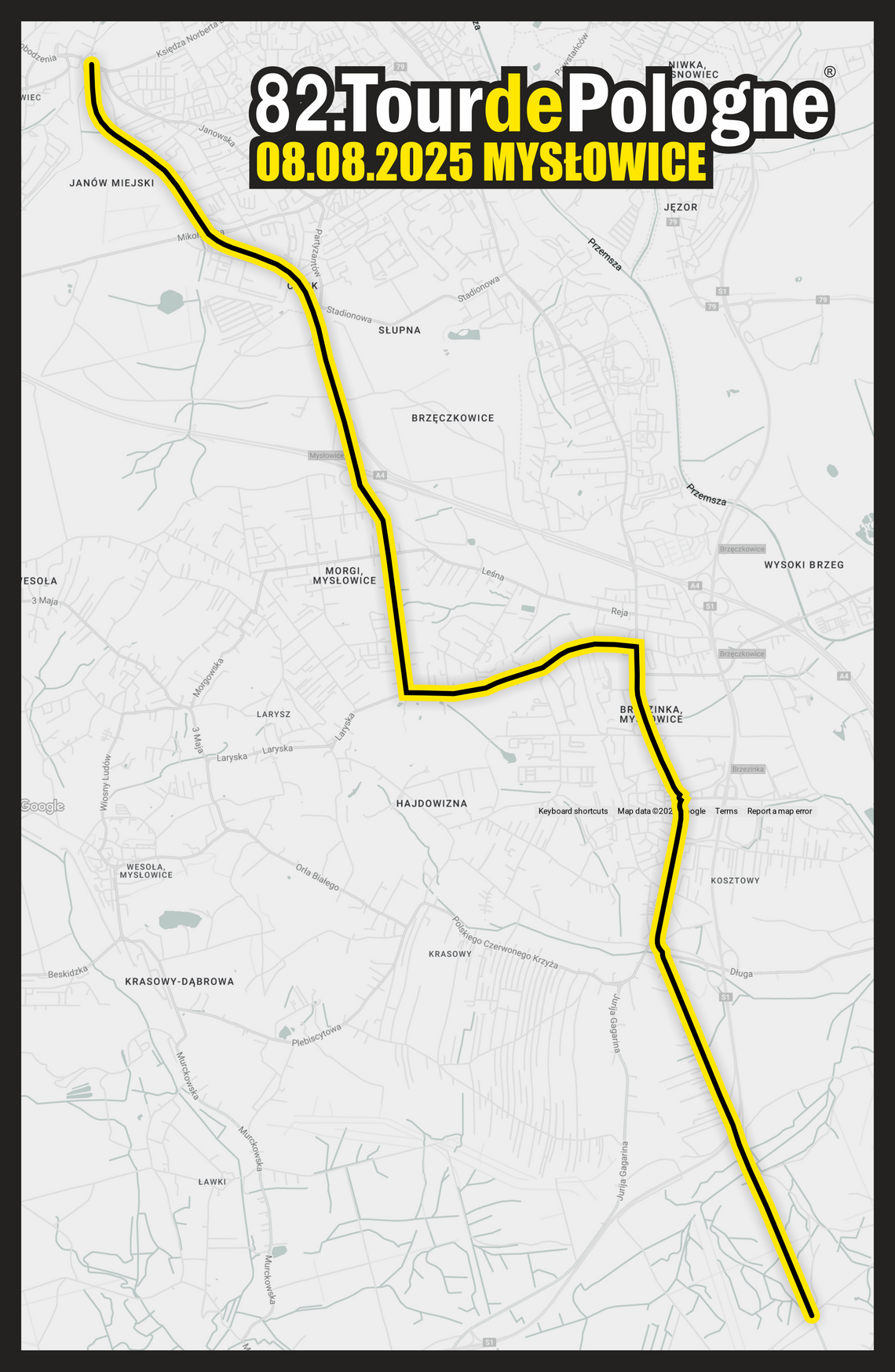 Tour de Pologne przejedzie przez Mysłowice