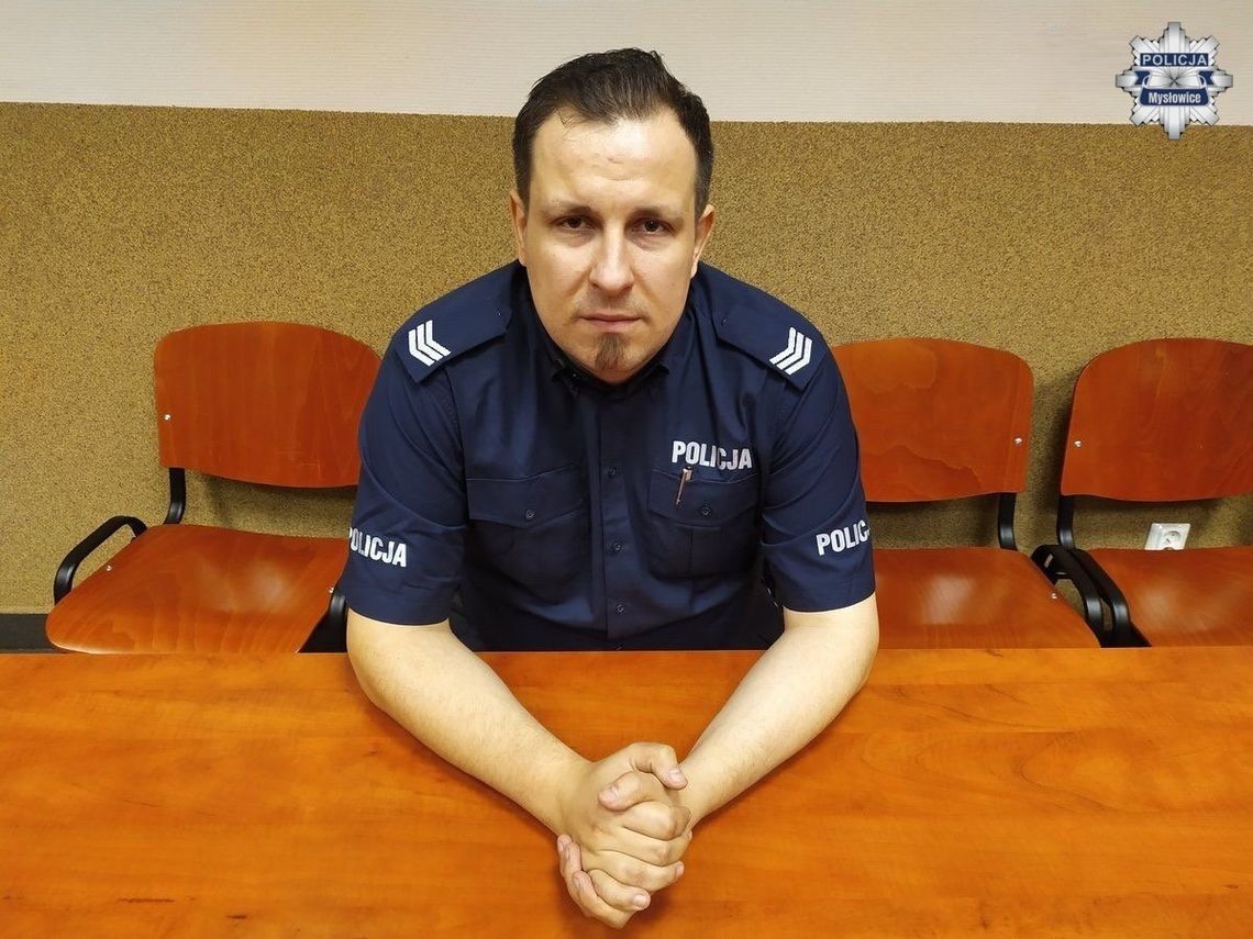 W drodze na służbę zatrzymał poszukiwanego