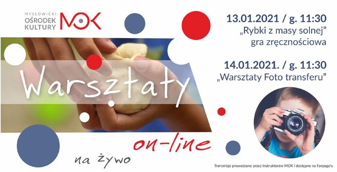 Warsztaty on-line na żywo!