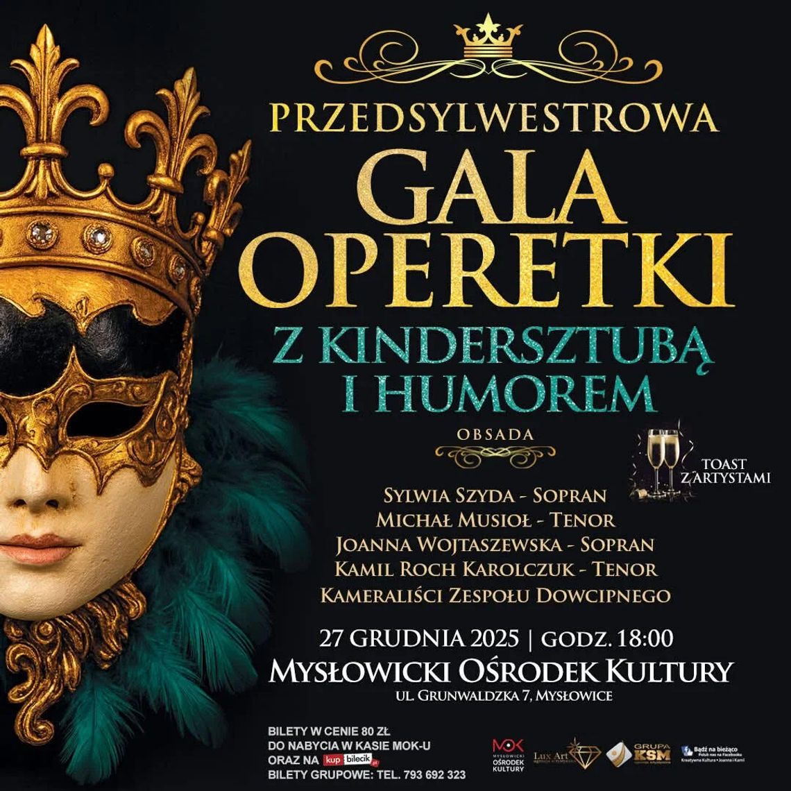Wielka gala operetkowa w Mysłowicach!