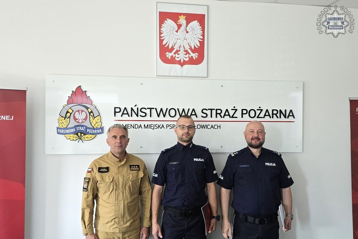Za profesjonalizm podczas akcji