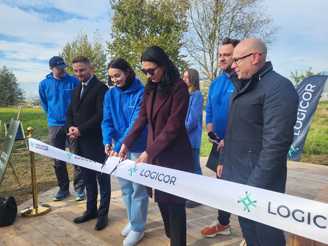 Zielona enklawa w przemysłowej strefie Zielona enklawa w przemysłowej strefie