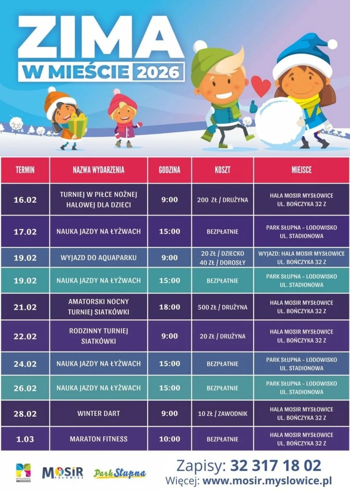 Zima w Mieście z MOSiR