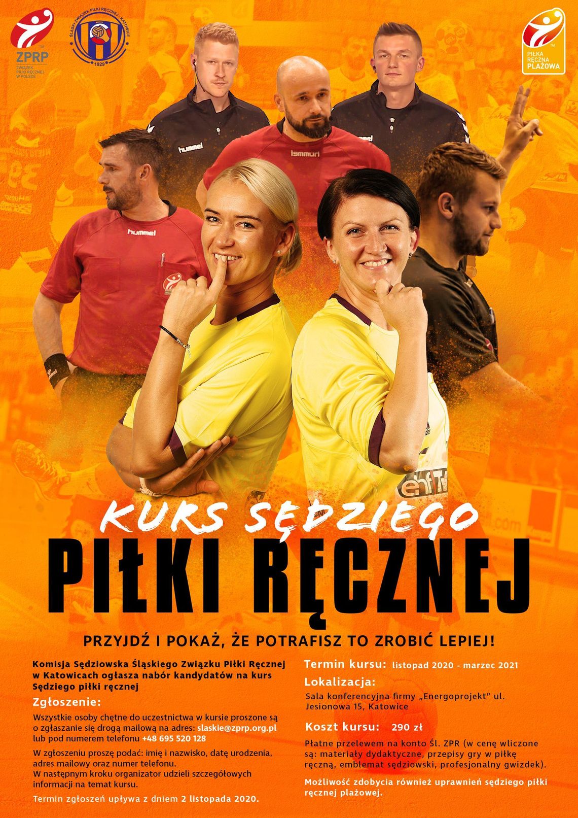 Zostań sędzią piłki ręcznej