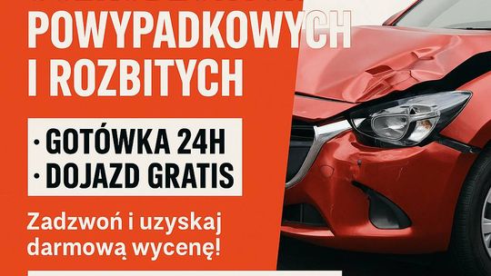 Skup aut uszkodzonych Mysłowice /Śląskie, auto bez OC skup
