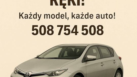 Skup Toyot Mysłowice Każdy model, każde auto! Gotówka od ręki! Śląsk