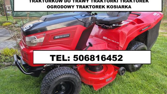 SKUP TRAKTORKÓW DO TRAWY TRAKTORKI OGRODOWE TRAKTOREK