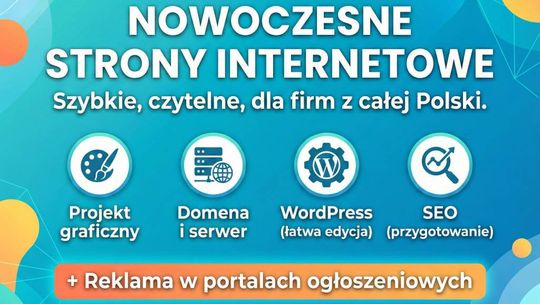 Strony internetowe dla firm + wsparcie reklamowe na portalach ogłoszeniowych